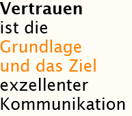 vertrauen